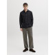 Jack and Jones Μαύρο Πουκάμισο Linen Blend - 12289174