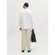Jack and Jones Λευκό Πουκάμισο Linen Blend - 12289190