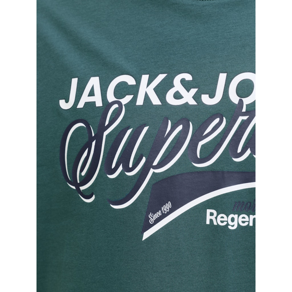 Jack and Jones Πράσινο T-shirt C Neck - 12288016