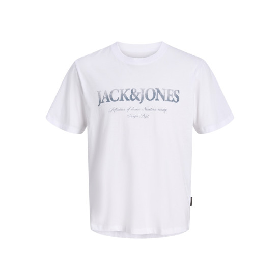 Jack and Jones Λευκό T-shirt C Neck - 12290173