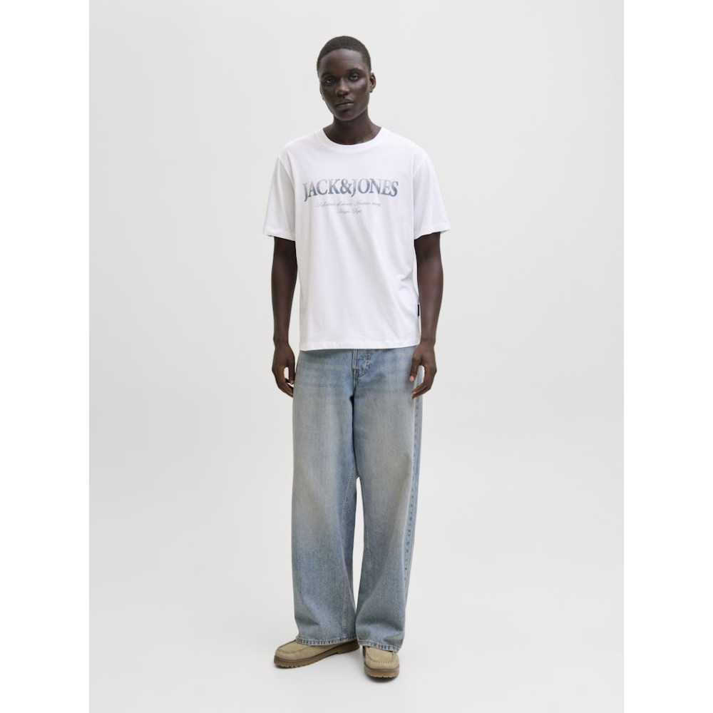 Jack and Jones Λευκό T-shirt C Neck - 12290173