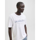 Jack and Jones Λευκό T-shirt C Neck - 12290173