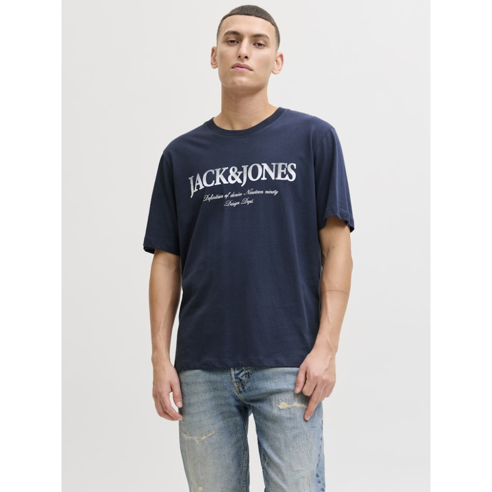 Jack and Jones Μπλε T-shirt C Neck - 12290173