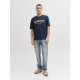 Jack and Jones Μπλε T-shirt C Neck - 12290173