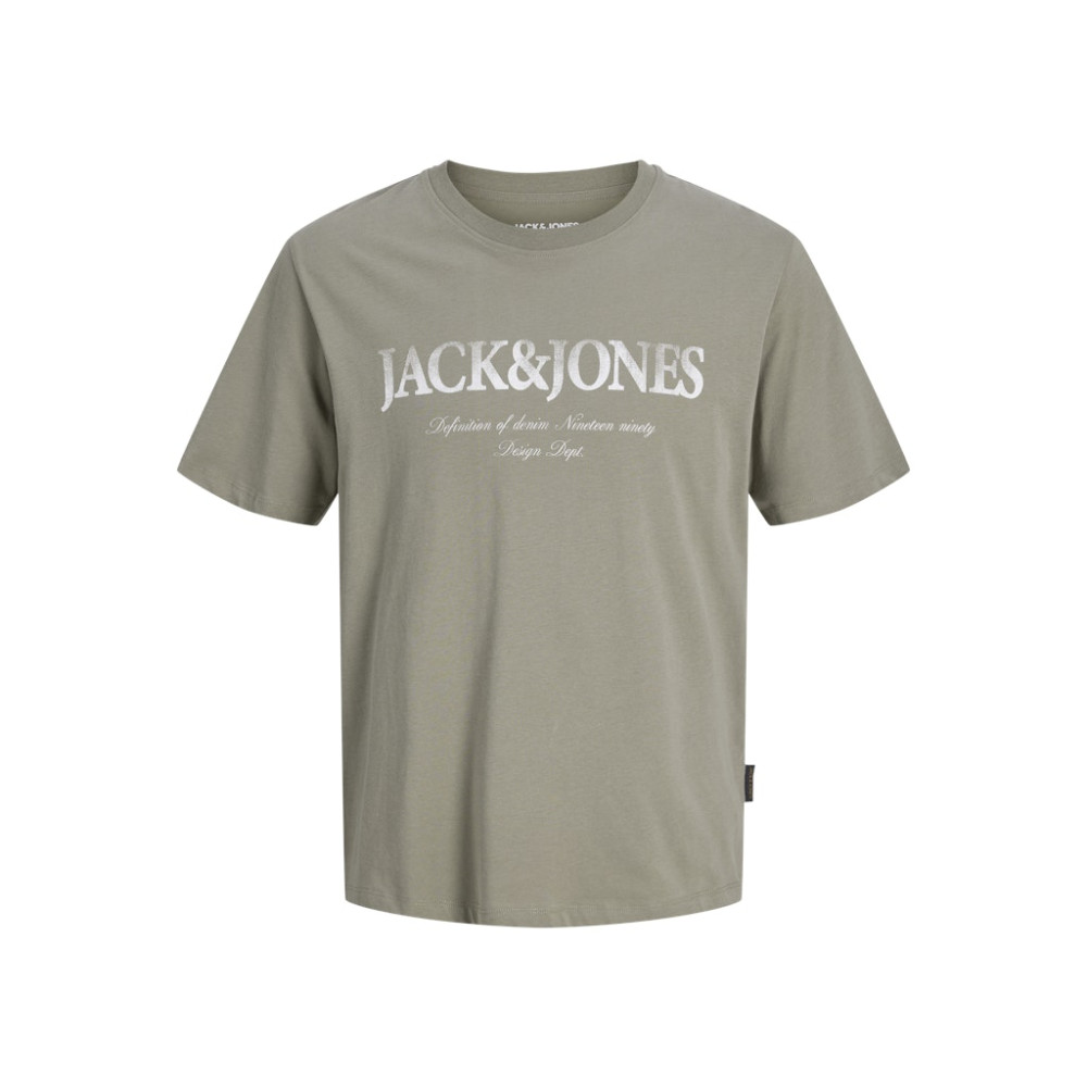 Jack and Jones Χακί T-shirt C Neck - 12290173