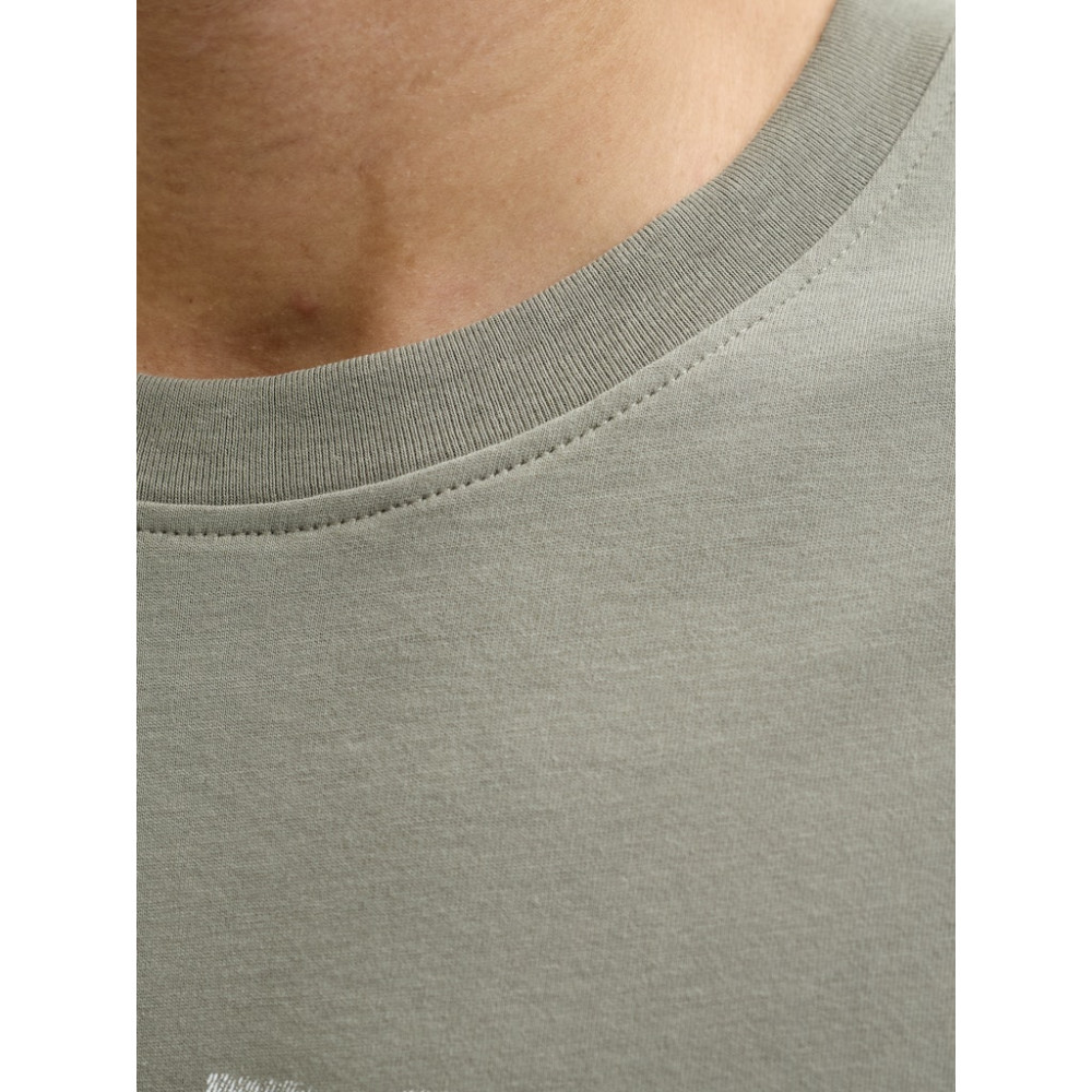 Jack and Jones Χακί T-shirt C Neck - 12290173