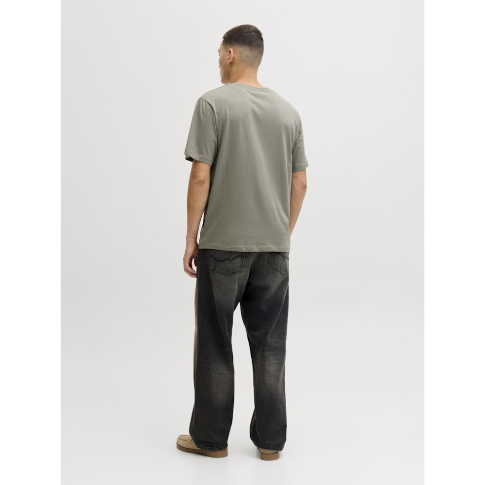 Jack and Jones Χακί T-shirt C Neck - 12290173