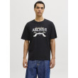 Jack & Jones Μαύρο T-Shirt C Neck - 12290417