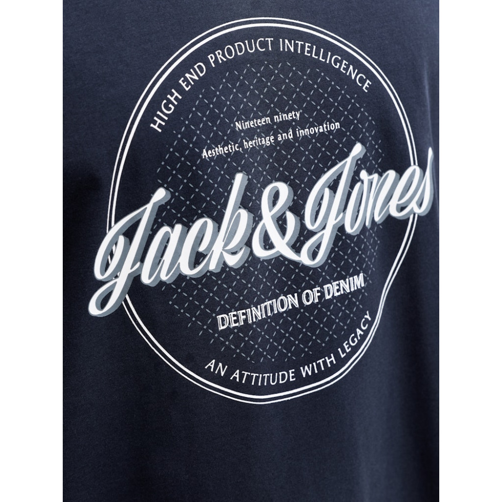 Jack & Jones Μπλε T-Shirt C Neck - 12290417