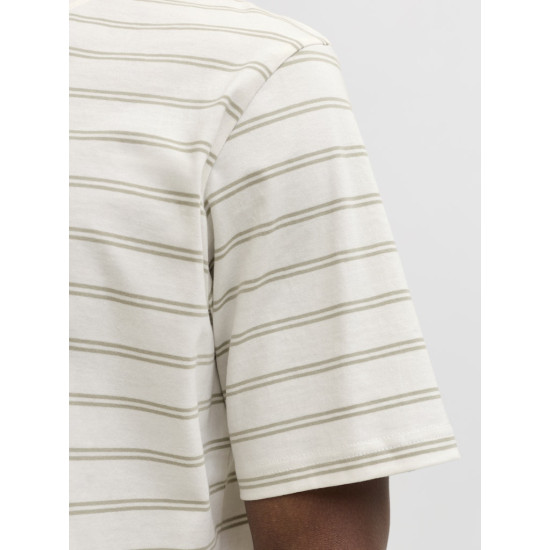 Jack and Jones Μπεζ T-shirt C Neck - 12291021