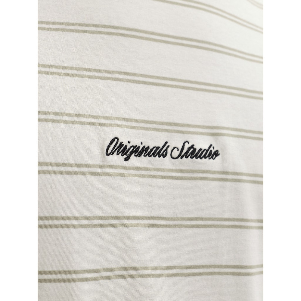 Jack and Jones Μπεζ T-shirt C Neck - 12291021
