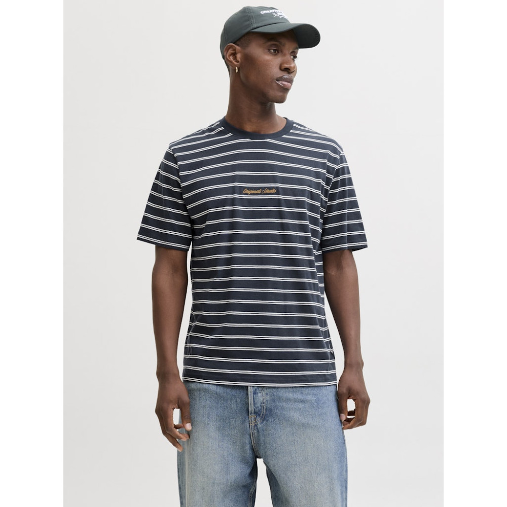 Jack and Jones Μπλε T-shirt C Neck - 12291021