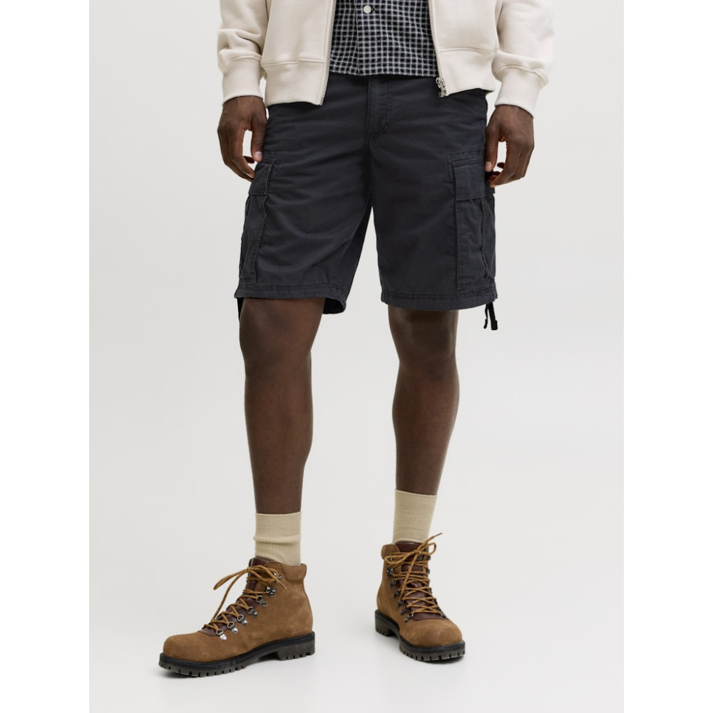 Jack and Jones Μαύρη Βερμούδα Cargo - 12291369