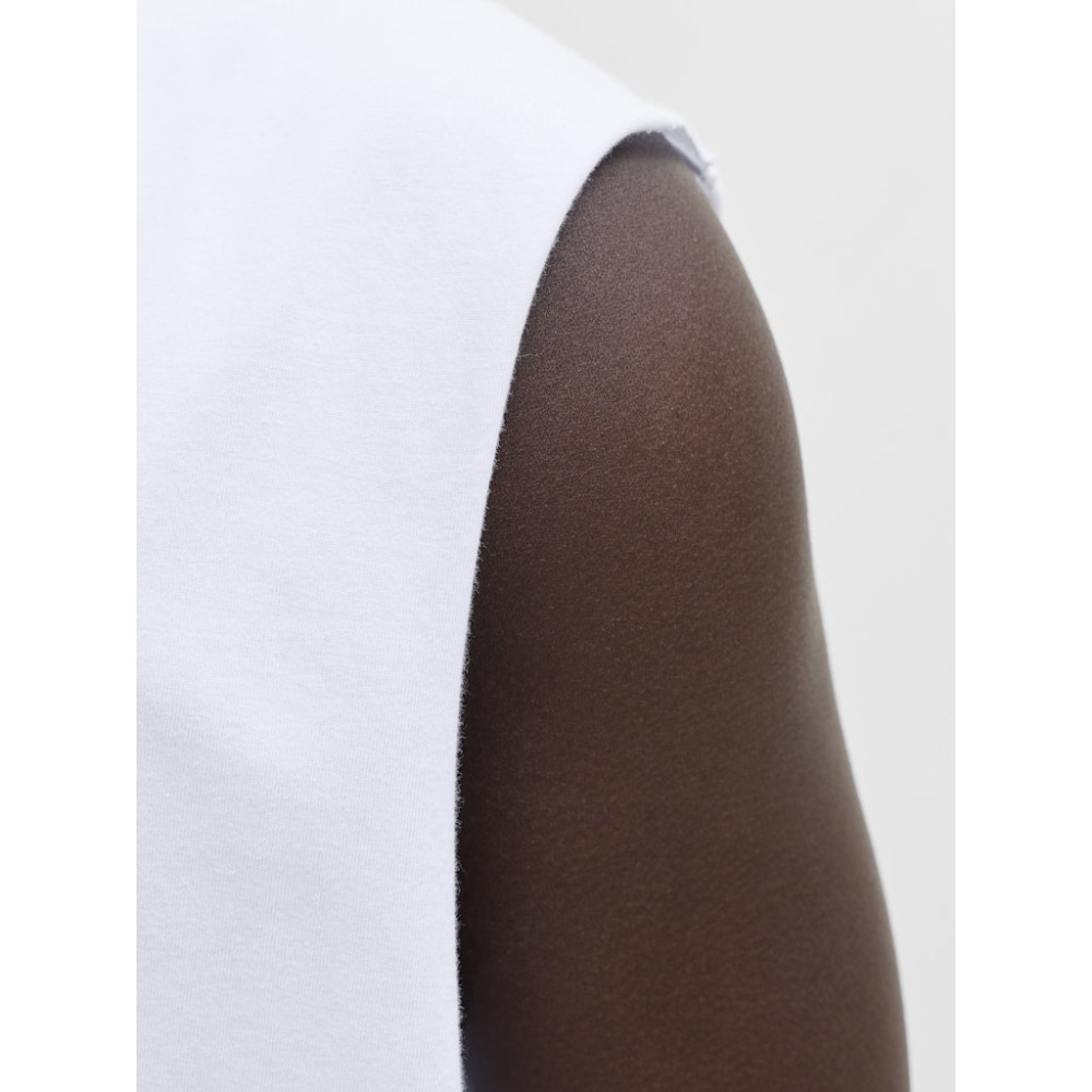 Jack and Jones Λευκό Αμάνικο T-shirt - 12292009