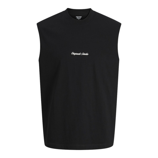 Jack and Jones Μαύρο Αμάνικο T-shirt - 12292009