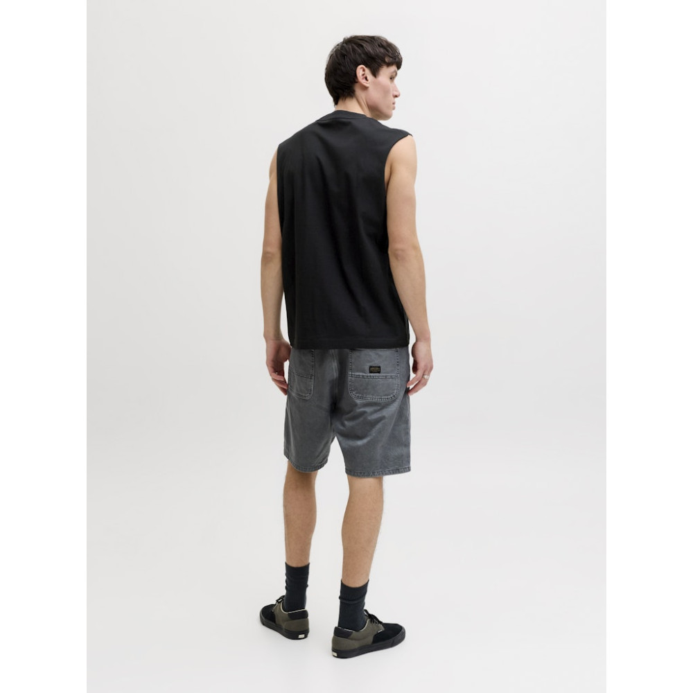 Jack and Jones Μαύρο Αμάνικο T-shirt - 12292009
