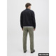 Jack and Jones Λαδί Παντελόνι Linen Blend - 12274977