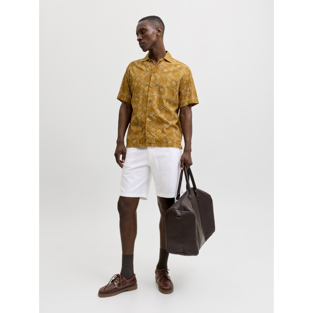 Jack and Jones Λευκή Βερμούδα - 12292332