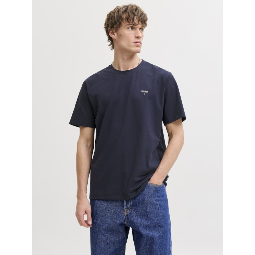 Jack and Jones Μπλε T-shirt C Neck - 12292383