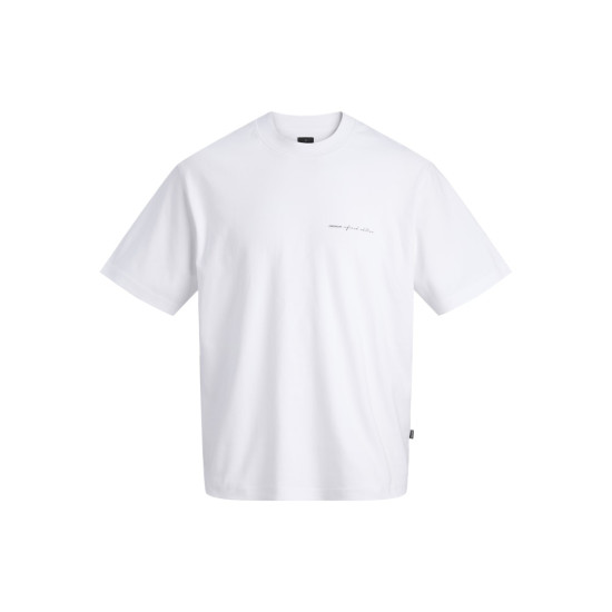 Jack and Jones Λευκό T-shirt C Neck - 12292397