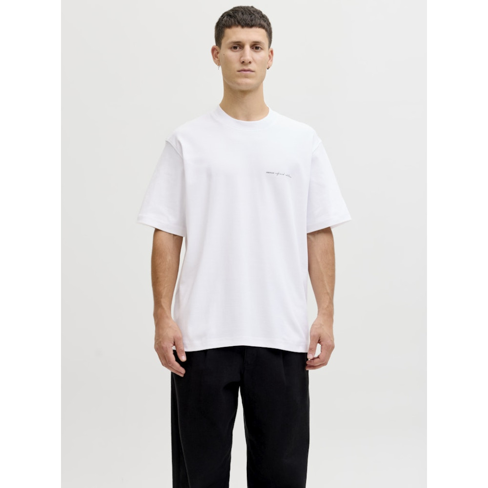 Jack and Jones Λευκό T-shirt C Neck - 12292397