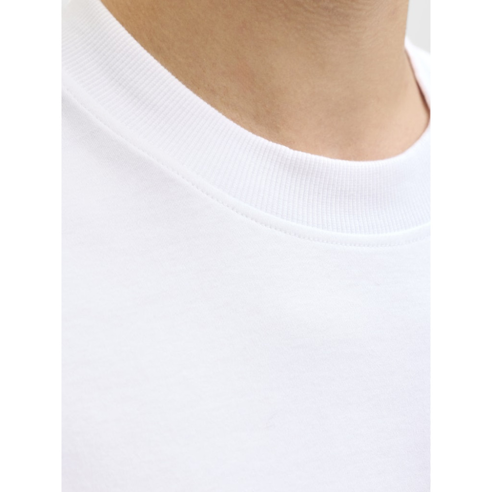 Jack and Jones Λευκό T-shirt C Neck - 12292397