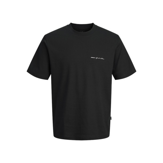 Jack and Jones Μαύρο T-shirt C Neck - 12292397