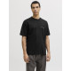 Jack and Jones Μαύρο T-shirt C Neck - 12292397