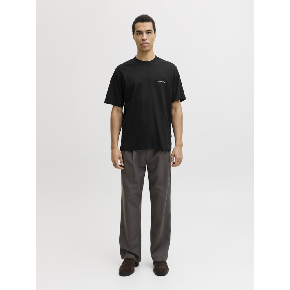 Jack and Jones Μαύρο T-shirt C Neck - 12292397