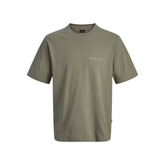 Jack and Jones Λαδί T-shirt C Neck - 12292397