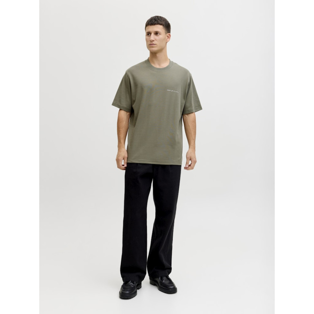 Jack and Jones Λαδί T-shirt C Neck - 12292397