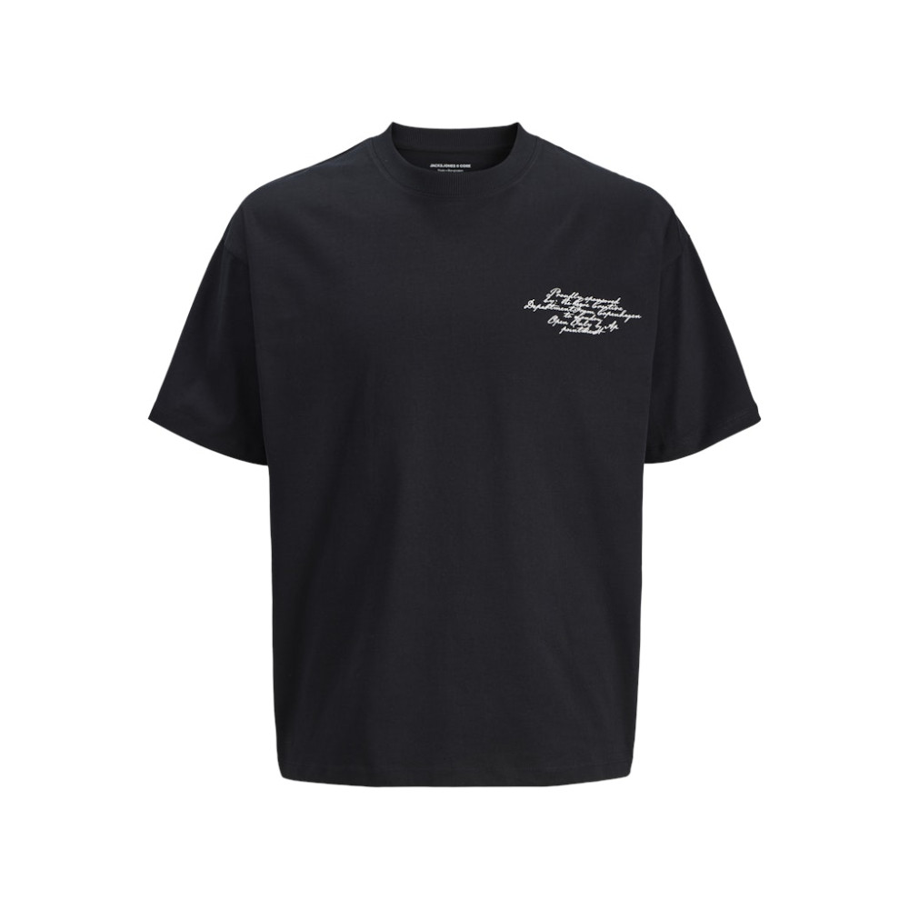 Jack and Jones Μαύρο T-shirt C Neck - 12292982