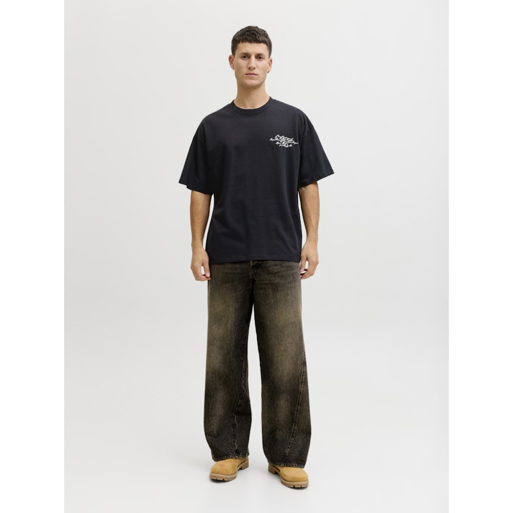 Jack and Jones Μαύρο T-shirt C Neck - 12292982