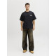 Jack and Jones Μαύρο T-shirt C Neck - 12292982