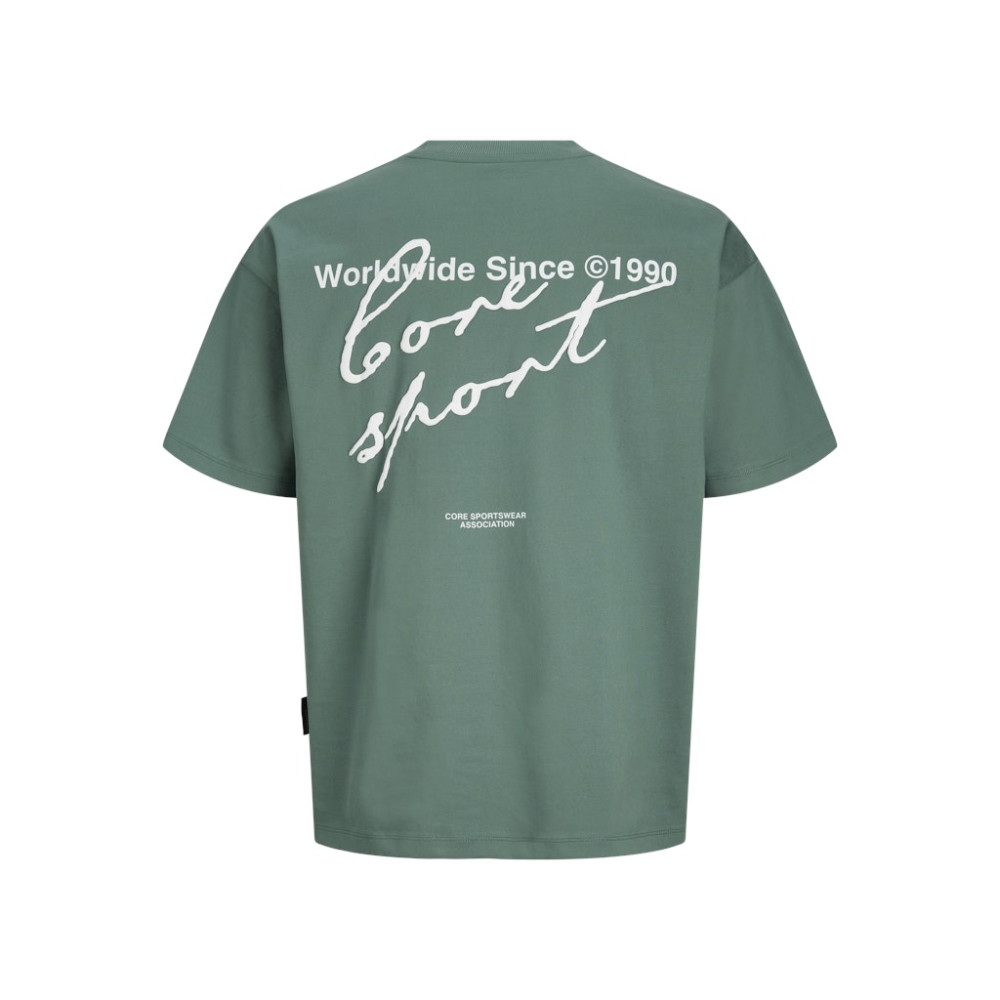 Jack and Jones Πράσινο T-shirt C Neck - 12292982