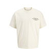 Jack and Jones Εκρού T-shirt C Neck - 12292982