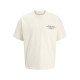 Jack and Jones Εκρού T-shirt C Neck - 12292982