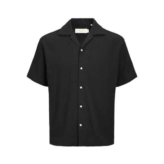 Jack and Jones Μαύρο Πουκάμισο Hawaiian - 12271060