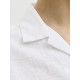 Jack and Jones Λευκό Πουκάμισο Linen Blend - 12291964