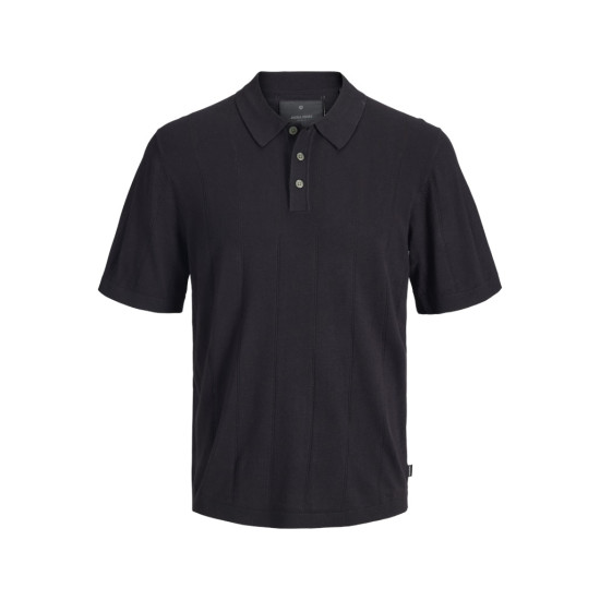 Jack and Jones Μαύρο Κοντομάνικο polo - 12291042
