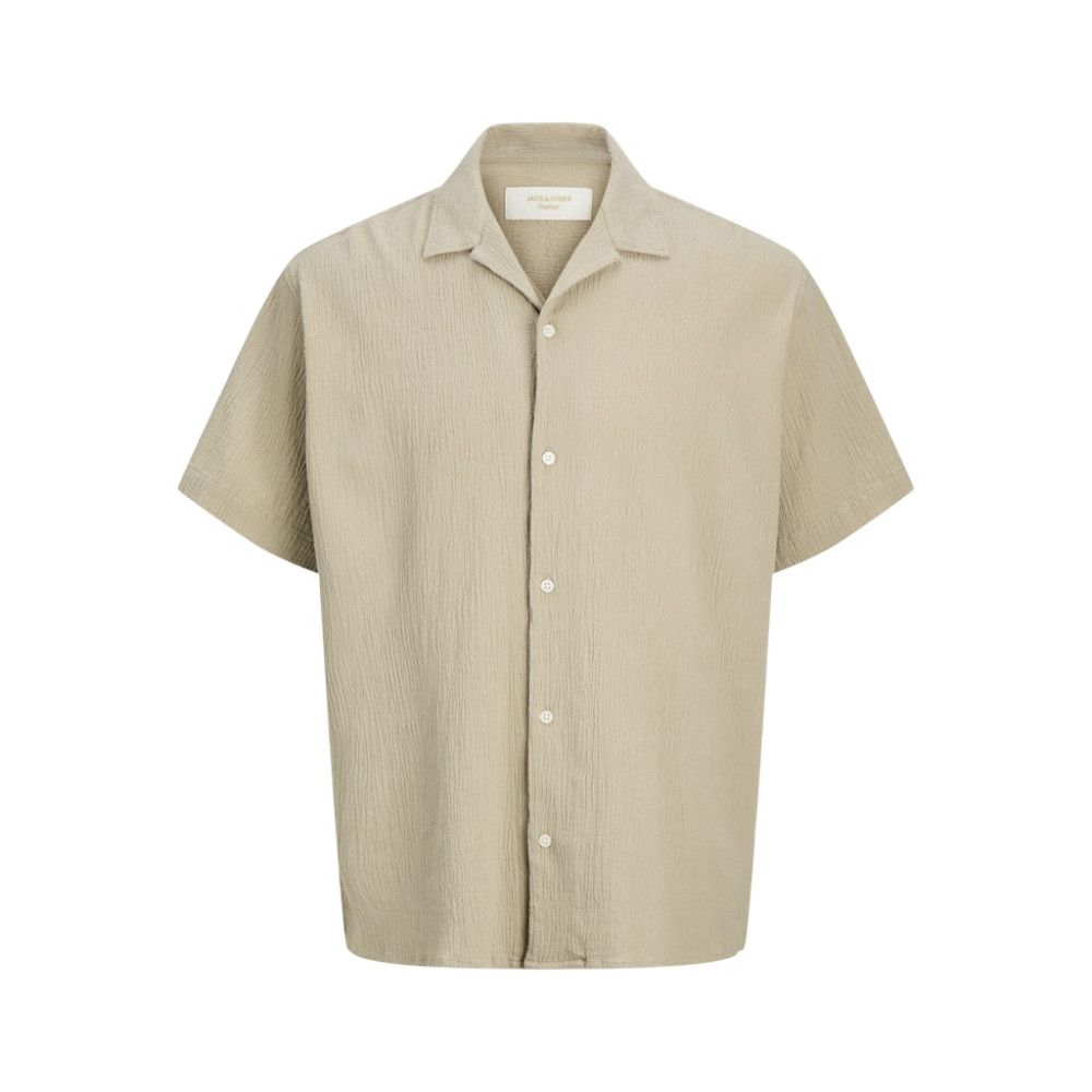 Jack and Jones Μπεζ Πουκάμισο - 12255781