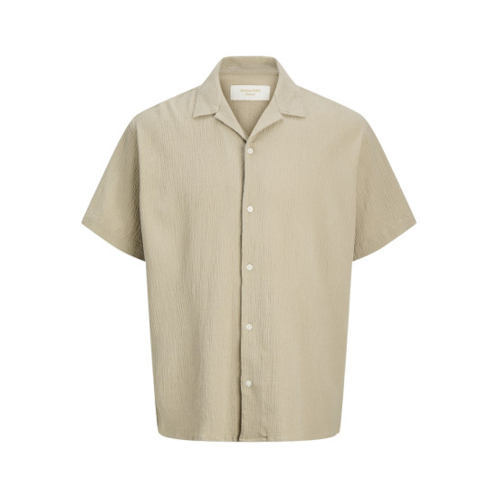 Jack and Jones Μπεζ Πουκάμισο - 12255781