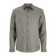 Jack and Jones Χακί Πουκάμισο 100% Λινό - 12293563