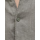 Jack and Jones Χακί Πουκάμισο 100% Λινό - 12293563