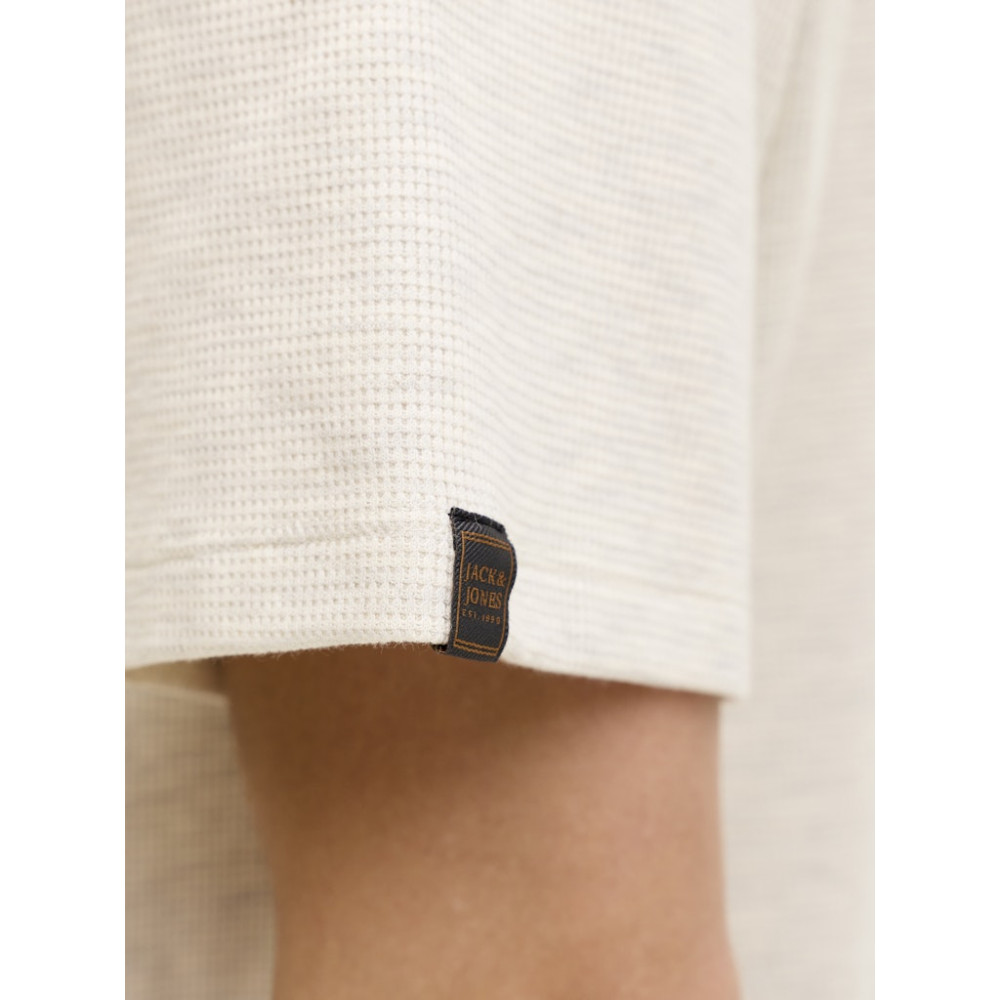 Jack and Jones Εκρού T-shirt C Neck - 12294714