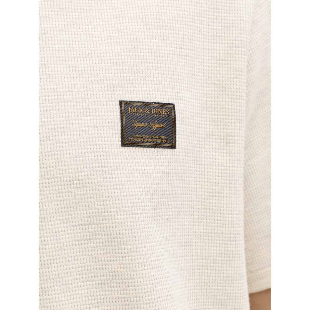 Jack and Jones Εκρού T-shirt C Neck - 12294714