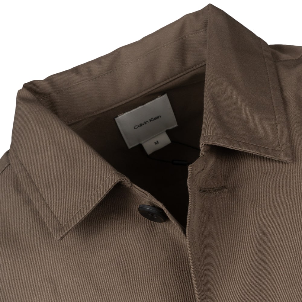 Calvin Klein Λαδί Πουκάμισο Overshirt - K10K113815