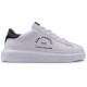 Karl Lagerfeld Λευκά Sneakers 100% Leather - KL52538 