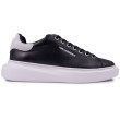 Karl Lagerfeld Μαύρα Sneakers 100% Leather - KL56525