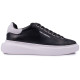 Karl Lagerfeld Μαύρα Sneakers 100% Leather - KL56525